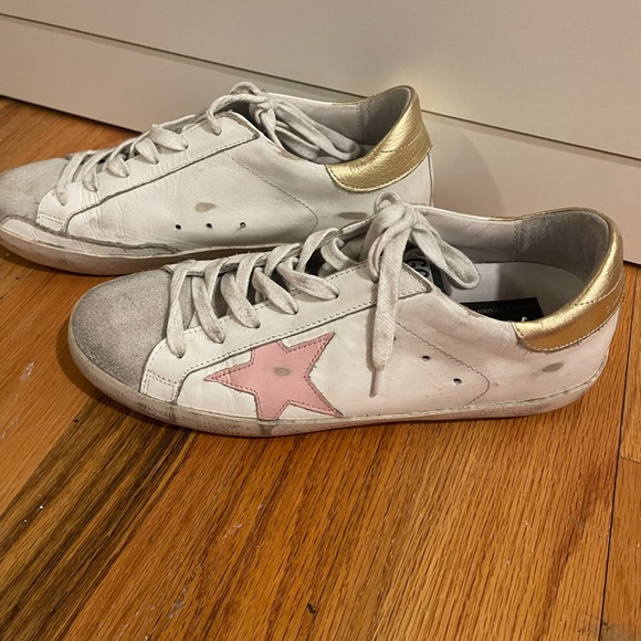 Golden Goose Superstar barely word like new condition no bag or box size 38 - Picture 3 of 7